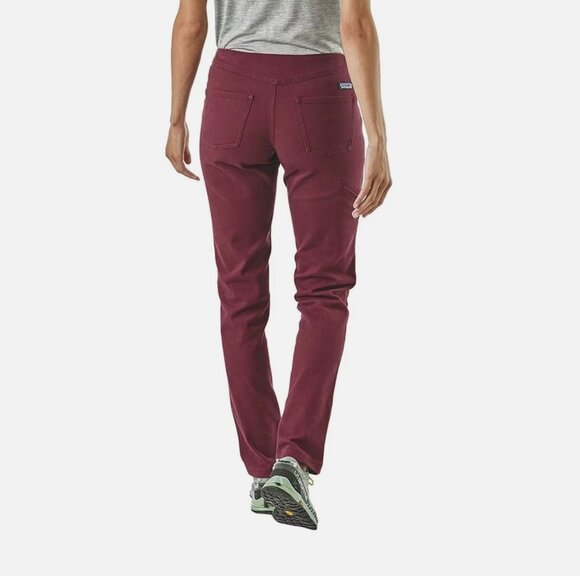 Patagonia Women's Escala Climbing Pants, Burgundy, Size 6 - Picture 2 of 6